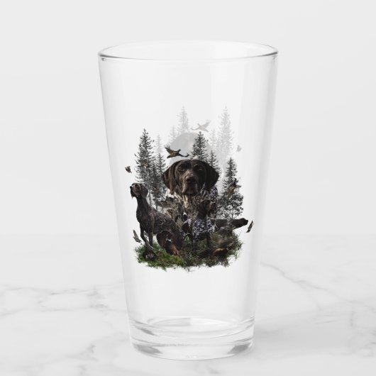 Deutsches Kurzschlussglas Glas (Vorderseite)