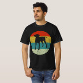 Deutsches Kurzstreckenretro Vintag T-Shirt (Vorne ganz)