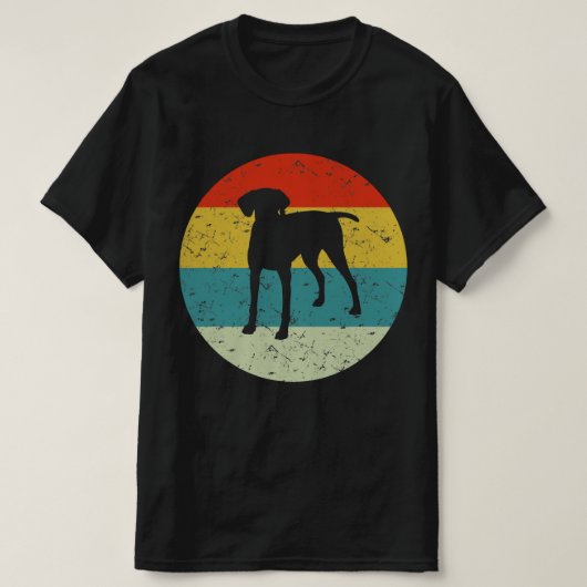 Deutsches Kurzstreckenretro Vintag T-Shirt (Design vorne)
