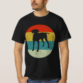 Deutsches Kurzstreckenretro Vintag T-Shirt (Vorderseite)