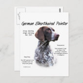 Deutsches Kurzzeitbild Postkarte (Vorne/Hinten)