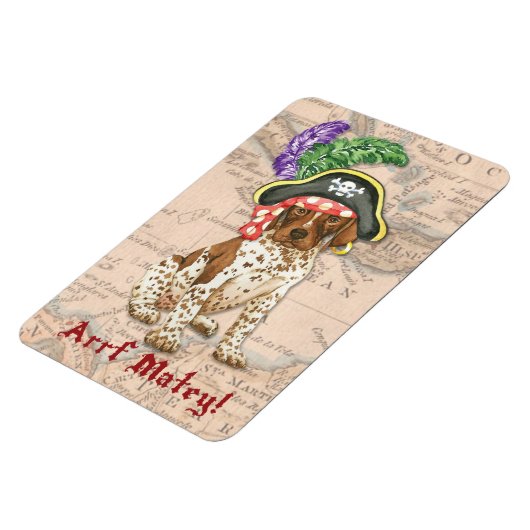 Deutsches Kurzzeitpferd Magnet (Linke Seite)