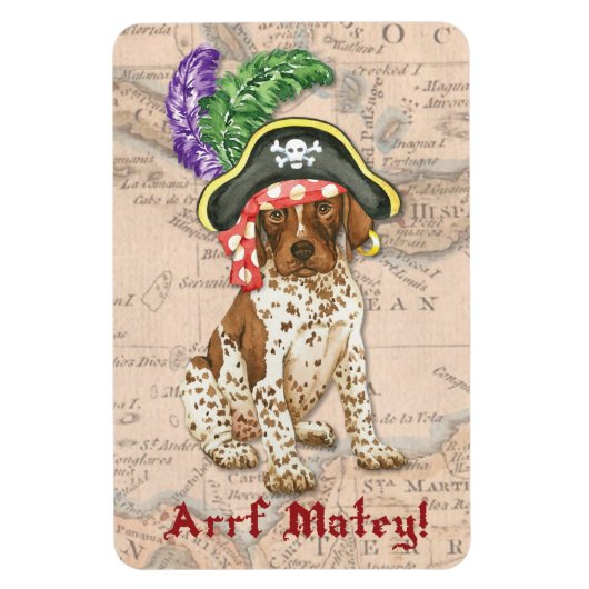 Deutsches Kurzzeitpferd Magnet (Vertikal)