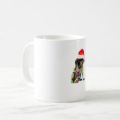 Deutsches Kurzzeitpointer Weihnachtsdesign Kaffeetasse (Vorderseite Links)