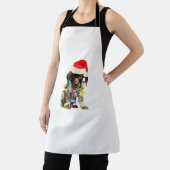 Deutsches Kurzzeitpointer Weihnachtsdesign Schürze (InSitu)