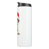 Deutsches Kurzzeitpointer Weihnachtsdesign Thermosbecher (Nach rechts gedreht)
