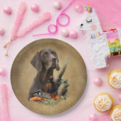 Deutsches Kurzzeitwährungspapier Pappteller (Party)