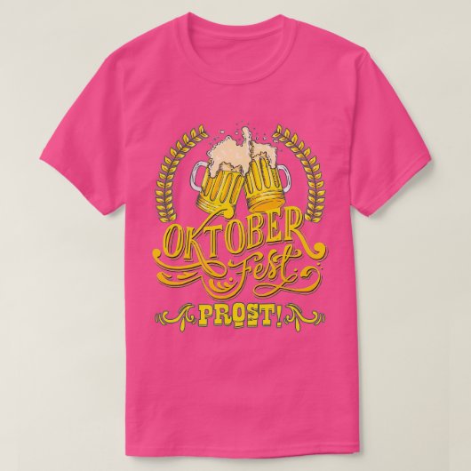 Deutsches Oktoberfest Bierfest Drink Celebrat T-Shirt (Design vorne)