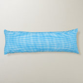 Deutsches Oktoberfest Blaues Bayerisches Muster Seitenschläferkissen (Rückseite)