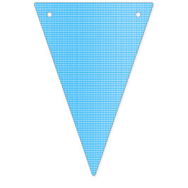 Deutsches Oktoberfest Blaues Bayerisches Muster Wimpelkette