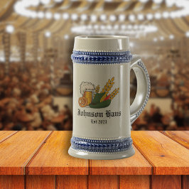 Deutsches Oktoberfest, Name der benutzerdefinierte Bierglas
