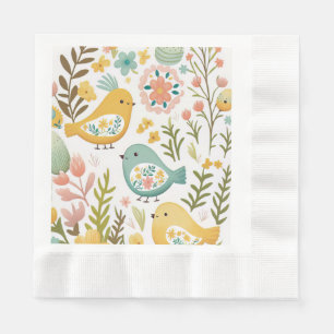 🐣 deutsches Oster Delight 🌸 Serviette
