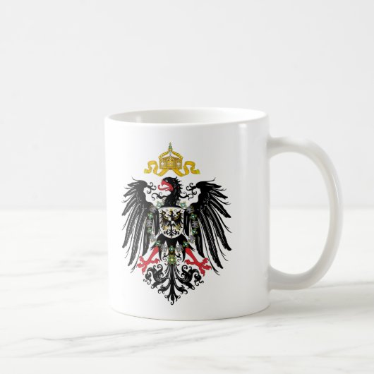 Deutsches Reich-Wappen (1889) Kaffeetasse (Rechts)