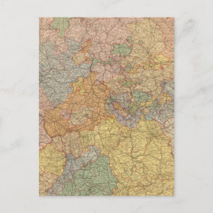 Deutsches Reich West Postkarte