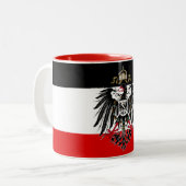 Deutsches Reich Zweifarbige Tasse (Vorderseite Links)