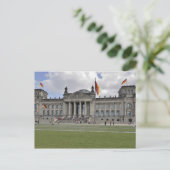 Deutsches Reichstag-Gebäude Postkarte (Stehend Vorderseite)