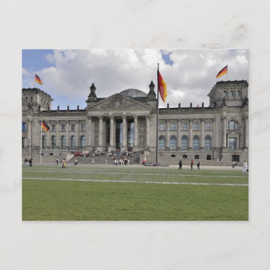 Deutsches Reichstag-Gebäude Postkarte (Vorderseite)