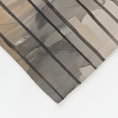 Deutsches Schäferink-Portrait Fleecedecke (Ecke)