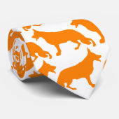 Deutsches Schäfermuster Krawatte (Gerollt)