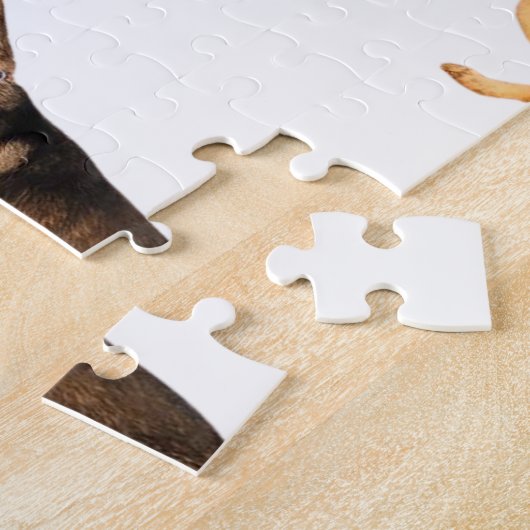 Deutsches Schäfermuster Puzzle (Seite)