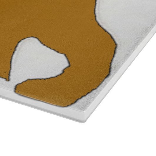 Deutsches Schäfersilo Schneidebrett (Ecke)