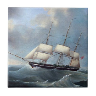 Deutsches Schiff Anne Emilie 1848 Fliese