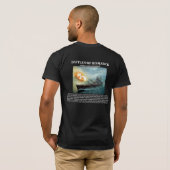 Deutsches Schlachtschiff-Bismarck-T-Shirt T-Shirt (Schwarz voll)