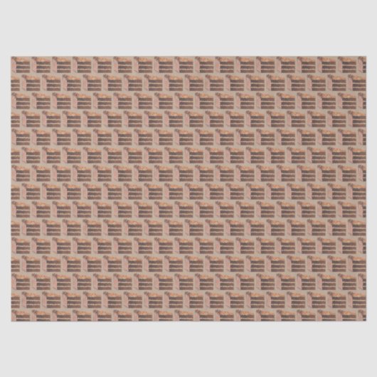 Deutsches Schokoladenkuchen Seidenpapier (Vorderseite)