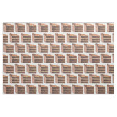 Deutsches Schokoladenkuchen Stoff (Fat Quarter (45,7 x 55,9 cm))