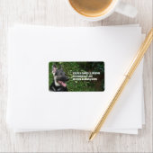 Deutsches Shepherd Welppy Address Labels Adressaufkleber (Insitu)