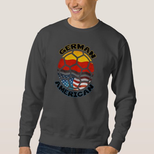 Deutsches Sweatshirt des American Football Fan (Vorderseite)