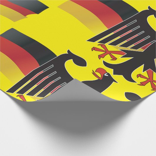 Deutsches Symbol Geschenkpapier (Ecke)