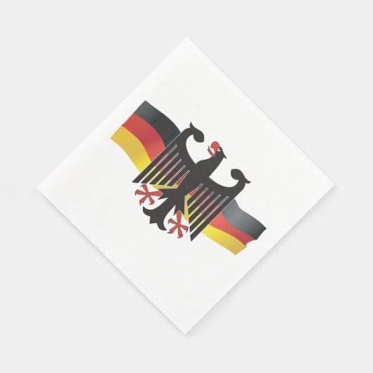 Deutsches Symbol Napkins Serviette (Ecke)