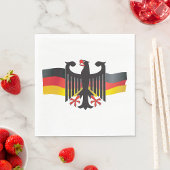 Deutsches Symbol Napkins Serviette