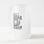 Deutsches Trinkteam Mattglas Bierglas (Vorderseite Links)