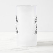 Deutsches Trinkteam Mattglas Bierglas (Mittel)