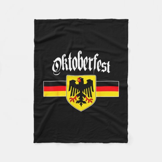 Deutsches Wappen Fleecedecke (Vorderseite)