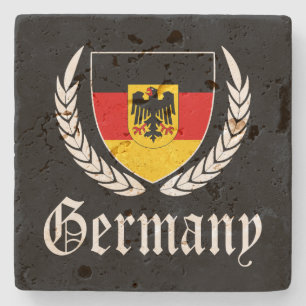 Deutsches Wappen Steinuntersetzer