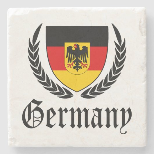 Deutsches Wappen Steinuntersetzer (Vorderseite)