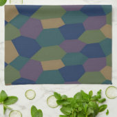 Deutsches Weltkrieg-Rauten-Camouflage-Küchen-Tuch Handtuch (Gefaltet)