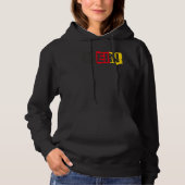 Deutsches Wort Hoodie (Vorderseite)