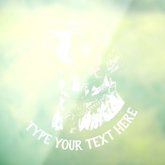 Deutsches Zeiger-Decal-Personalisiert-Dog-Fenster Fensteraufkleber (Blatt 3)