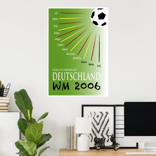 Deutschland2006 Poster (Heimbüro)