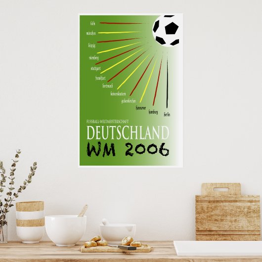 Deutschland2006 Poster (Küche)