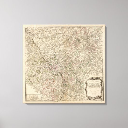 Deutschland 10 leinwanddruck (Vorderseite)