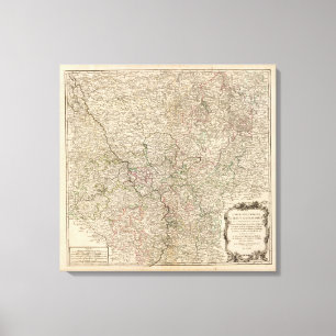 Deutschland 10 leinwanddruck