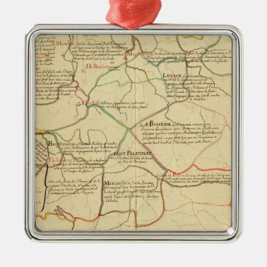 Deutschland 12 silbernes ornament (Vorne)