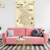 Deutschland 13 leinwanddruck (Insitu (Wohnzimmer))