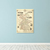 Deutschland 13 leinwanddruck (Insitu (Holzboden))