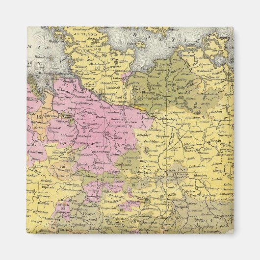 Deutschland 13 magnet (Vorne)